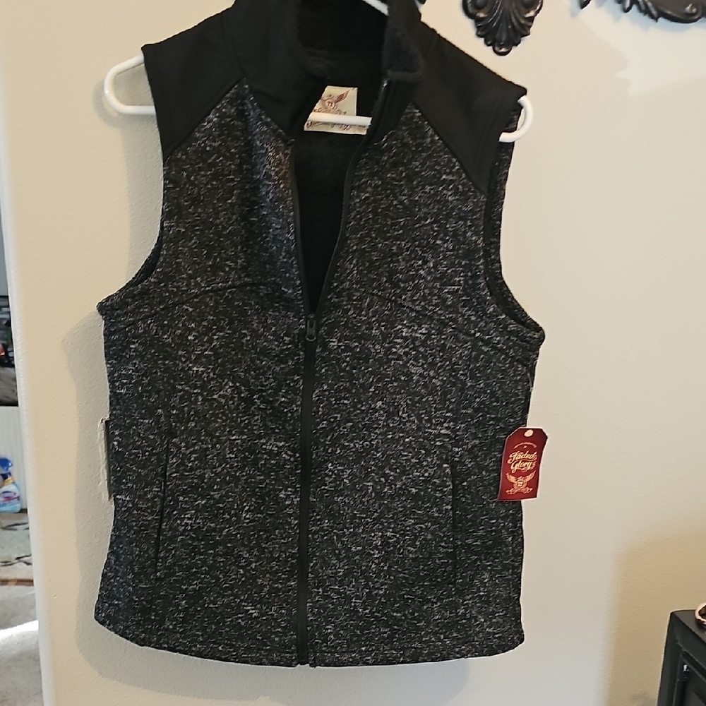 Faded Glory Women's Black Vest